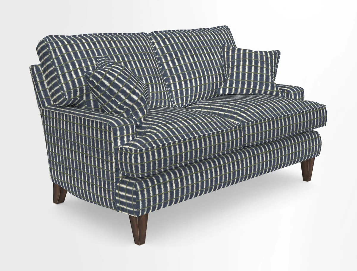 Ingleborough 2 Seater Sofa in Warwick Edinburgh Henna Rugs supplied by Rugs of Petworth