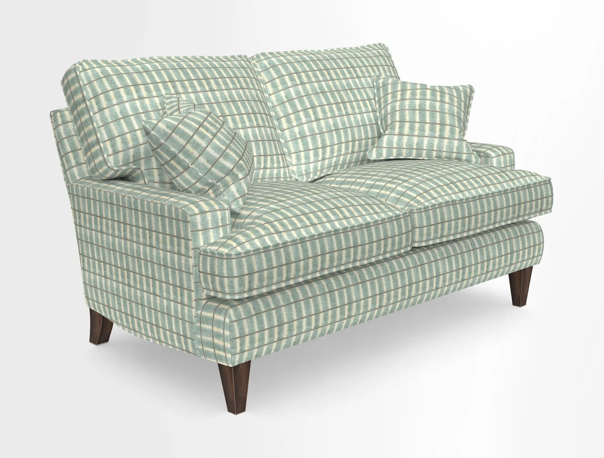 Ingleborough 2 Seater Sofa in Warwick Edinburgh Henna Rugs supplied by Rugs of Petworth