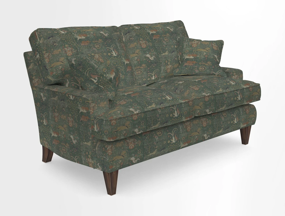 Ingleborough 2 Seater Sofa in Warwick Edinburgh Henna Rugs supplied by Rugs of Petworth