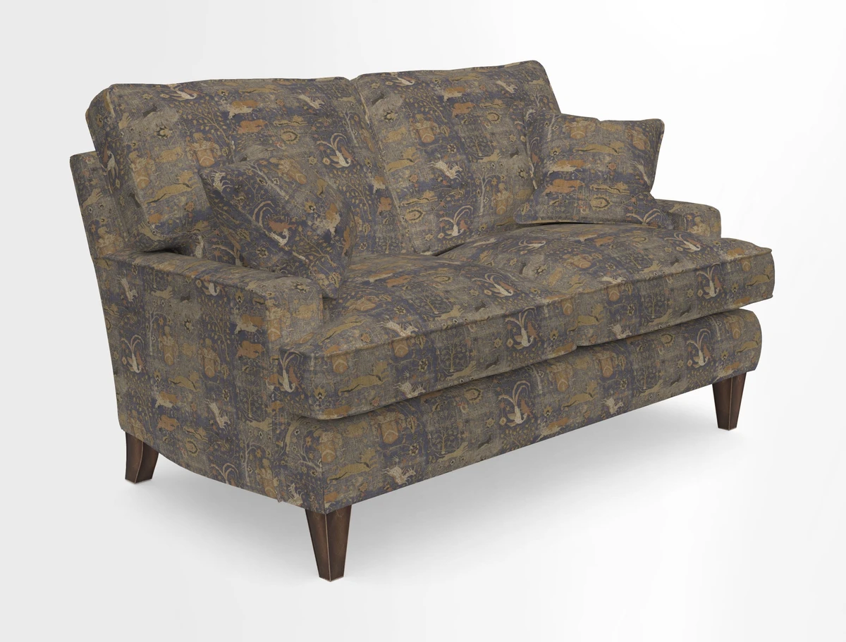 Ingleborough 2 Seater Sofa in Warwick Edinburgh Henna Rugs supplied by Rugs of Petworth