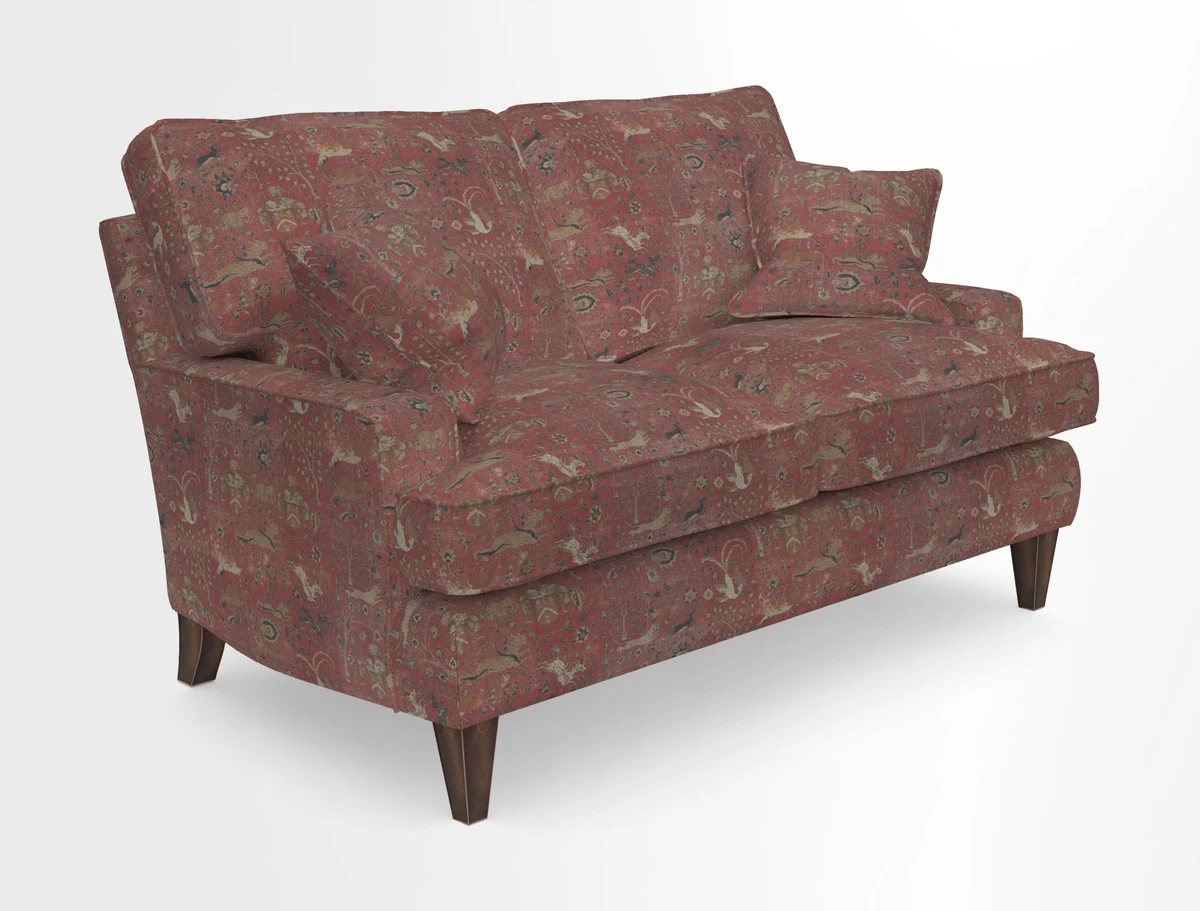Ingleborough 2 Seater Sofa in Warwick Edinburgh Henna Rugs supplied by Rugs of Petworth