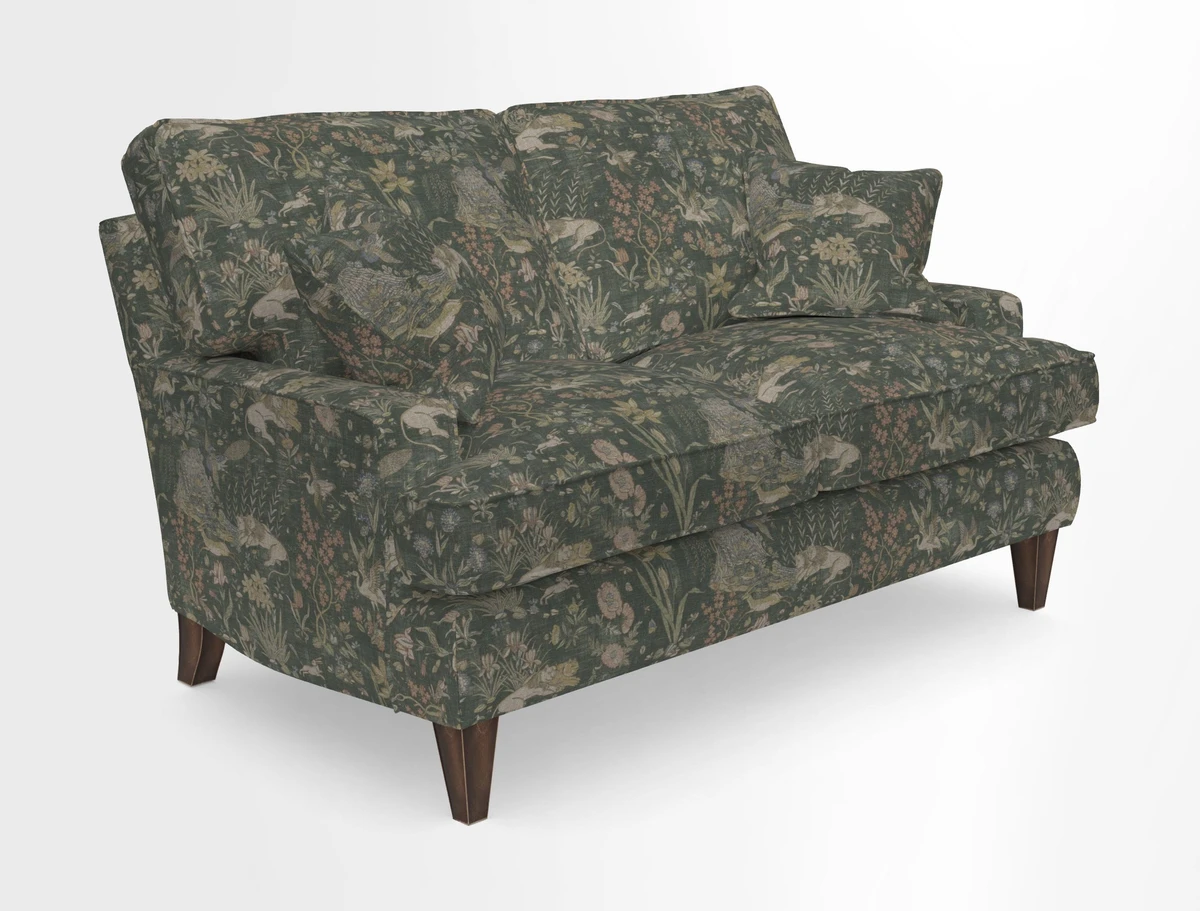 Ingleborough 2 Seater Sofa in Warwick Edinburgh Henna Rugs supplied by Rugs of Petworth