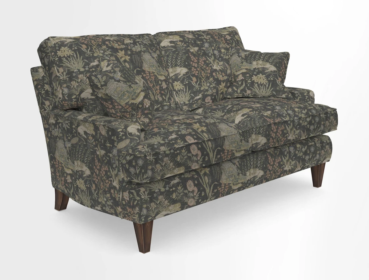 Ingleborough 2 Seater Sofa in Warwick Edinburgh Henna Rugs supplied by Rugs of Petworth