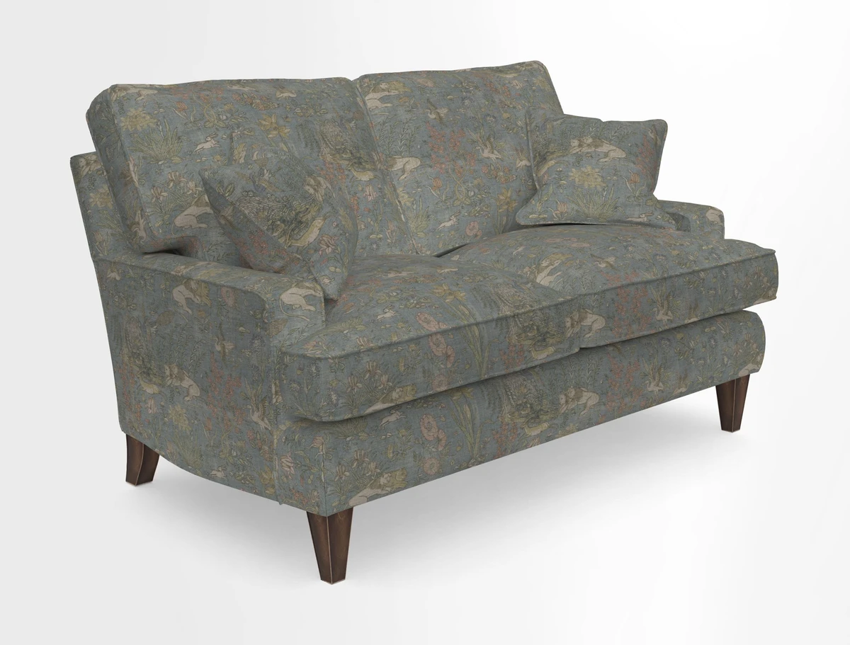 Ingleborough 2 Seater Sofa in Warwick Edinburgh Henna Rugs supplied by Rugs of Petworth