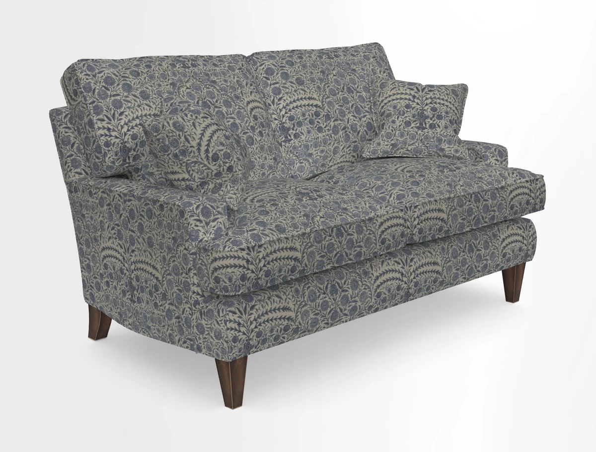 Ingleborough 2 Seater Sofa in Warwick Edinburgh Henna Rugs supplied by Rugs of Petworth