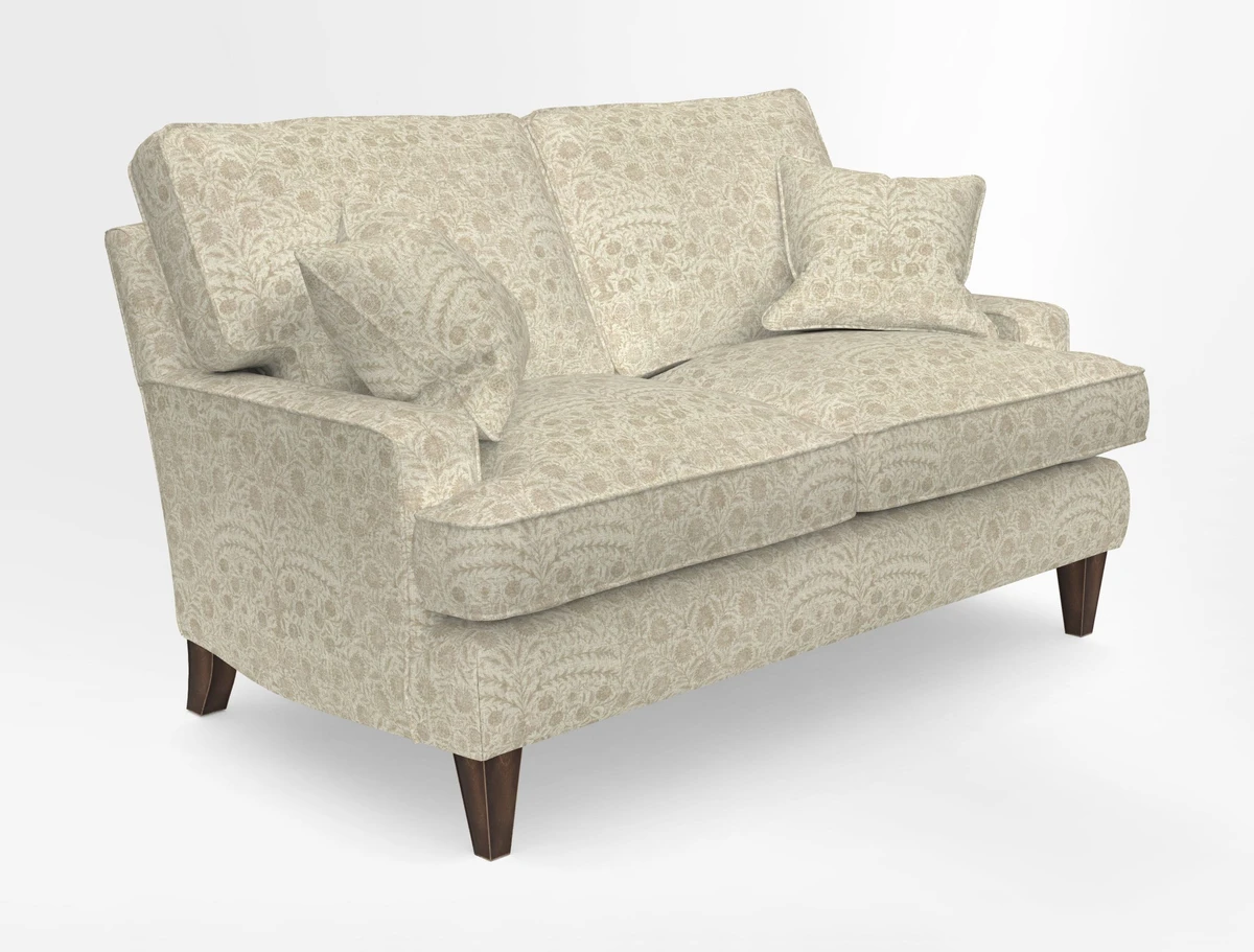 Ingleborough 2 Seater Sofa in Warwick Edinburgh Henna Rugs supplied by Rugs of Petworth