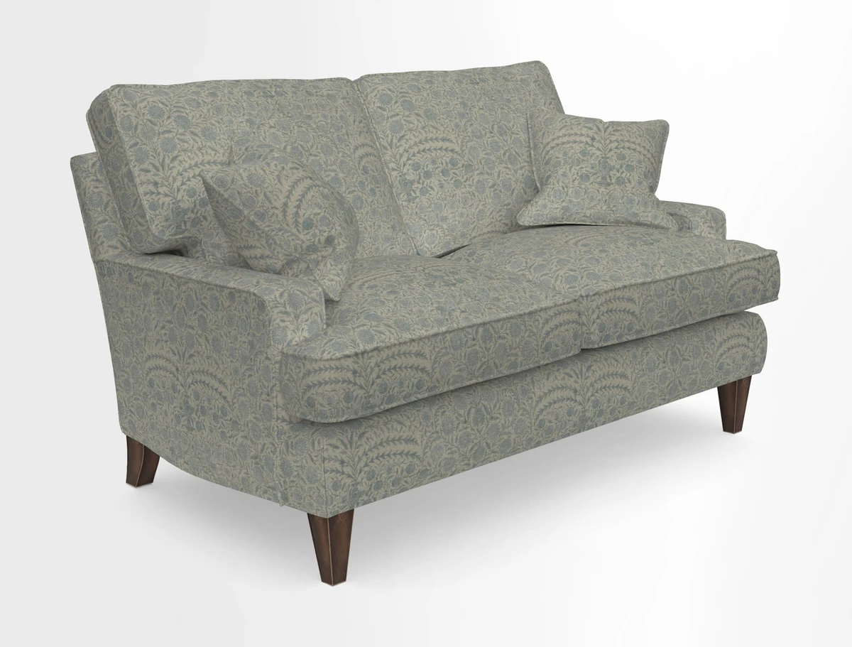 Ingleborough 2 Seater Sofa in Warwick Edinburgh Henna Rugs supplied by Rugs of Petworth