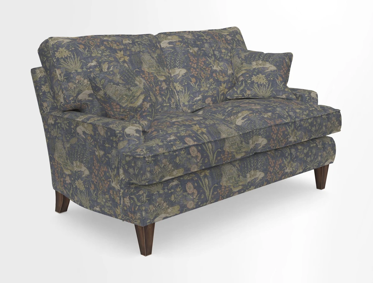 Ingleborough 2 Seater Sofa in Warwick Edinburgh Henna Rugs supplied by Rugs of Petworth