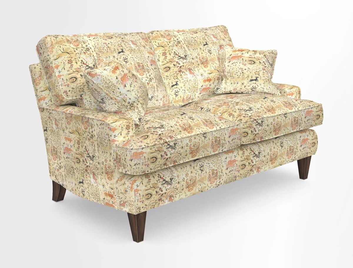 Ingleborough 2 Seater Sofa in Warwick Edinburgh Henna Rugs supplied by Rugs of Petworth