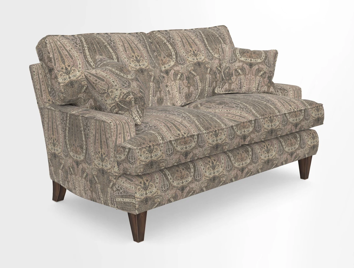 Ingleborough 2 Seater Sofa in Warwick Edinburgh Henna Rugs supplied by Rugs of Petworth