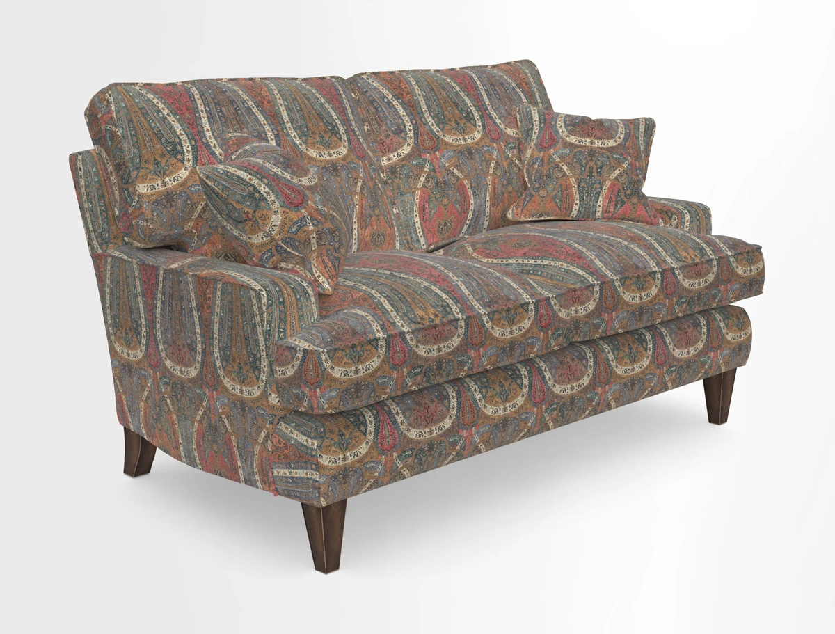Ingleborough 2 Seater Sofa in Warwick Edinburgh Henna Rugs supplied by Rugs of Petworth