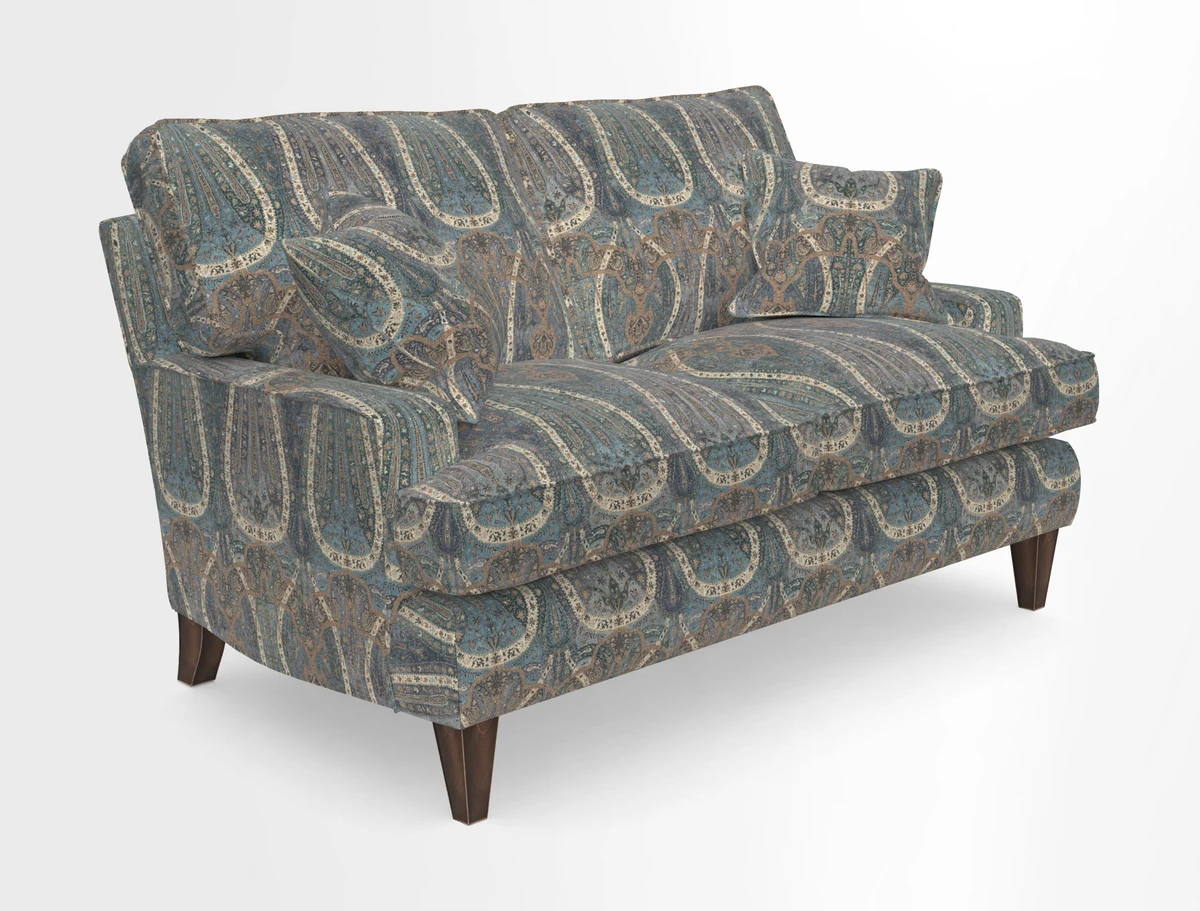 Ingleborough 2 Seater Sofa in Warwick Edinburgh Henna Rugs supplied by Rugs of Petworth