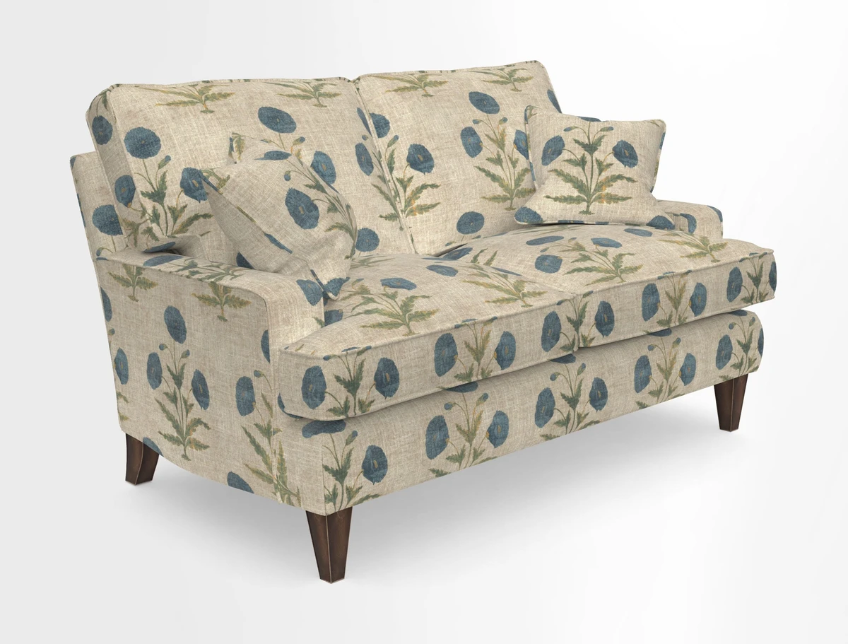Ingleborough 2 Seater Sofa in Warwick Edinburgh Henna Rugs supplied by Rugs of Petworth