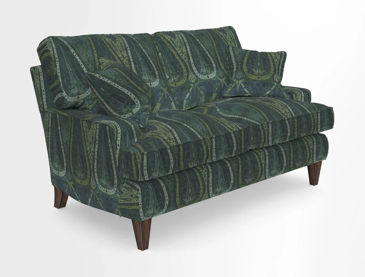 Ingleborough 2 Seater Sofa in Warwick Edinburgh Henna Rugs supplied by Rugs of Petworth