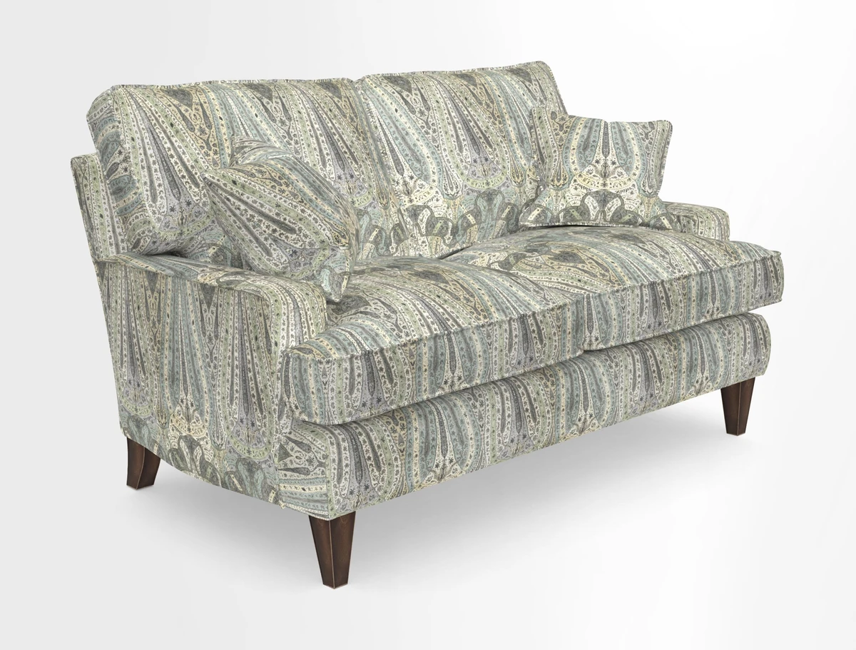 Ingleborough 2 Seater Sofa in Warwick Edinburgh Henna Rugs supplied by Rugs of Petworth