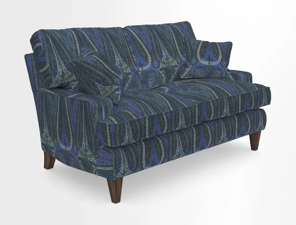Ingleborough 2 Seater Sofa in Warwick Edinburgh Henna Rugs supplied by Rugs of Petworth