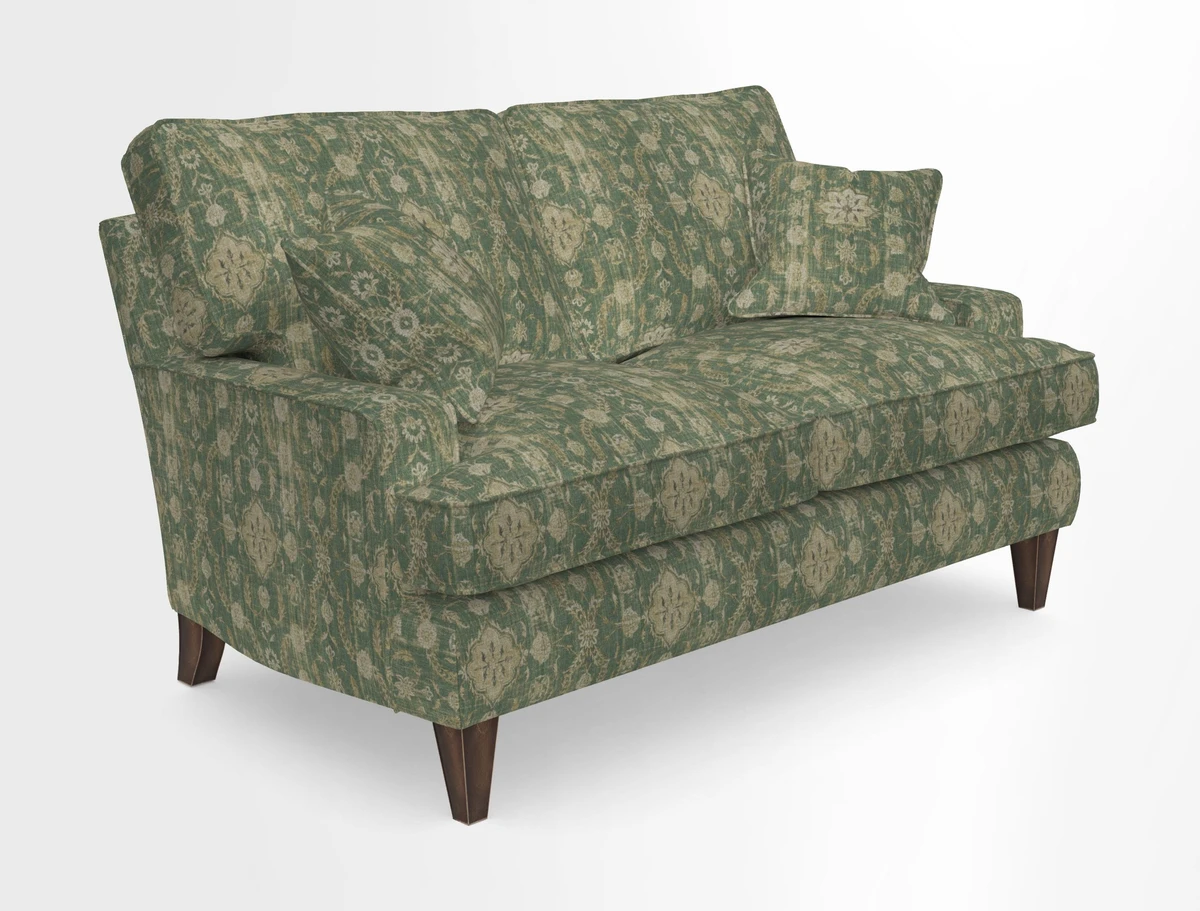 Ingleborough 2 Seater Sofa in Warwick Edinburgh Henna Rugs supplied by Rugs of Petworth