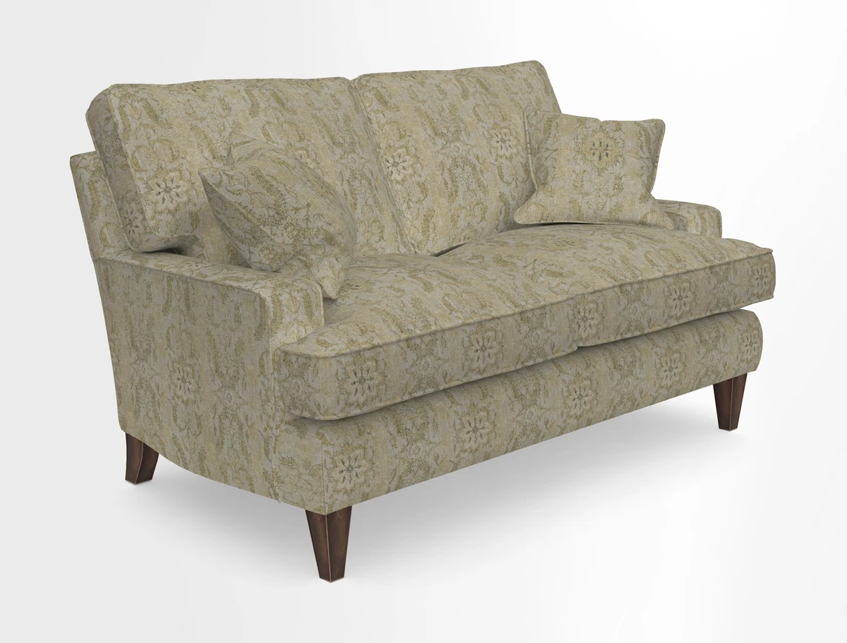 Ingleborough 2 Seater Sofa in Warwick Edinburgh Henna Rugs supplied by Rugs of Petworth