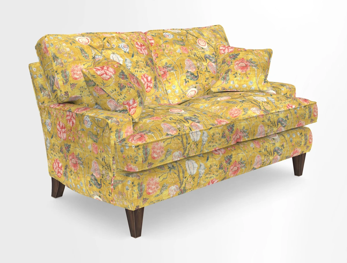Ingleborough 2 Seater Sofa in Warwick Edinburgh Henna Rugs supplied by Rugs of Petworth
