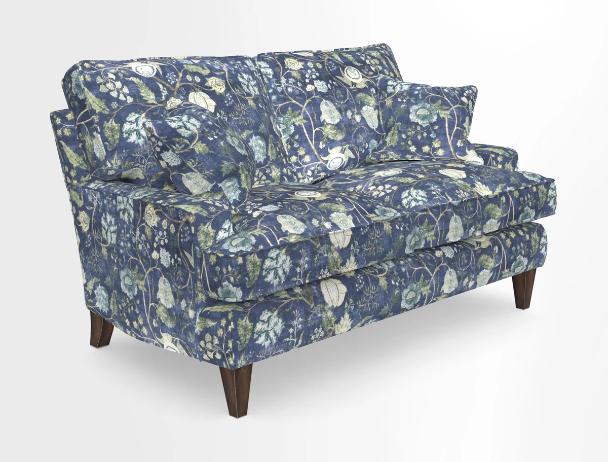 Ingleborough 2 Seater Sofa in Warwick Edinburgh Henna Rugs supplied by Rugs of Petworth