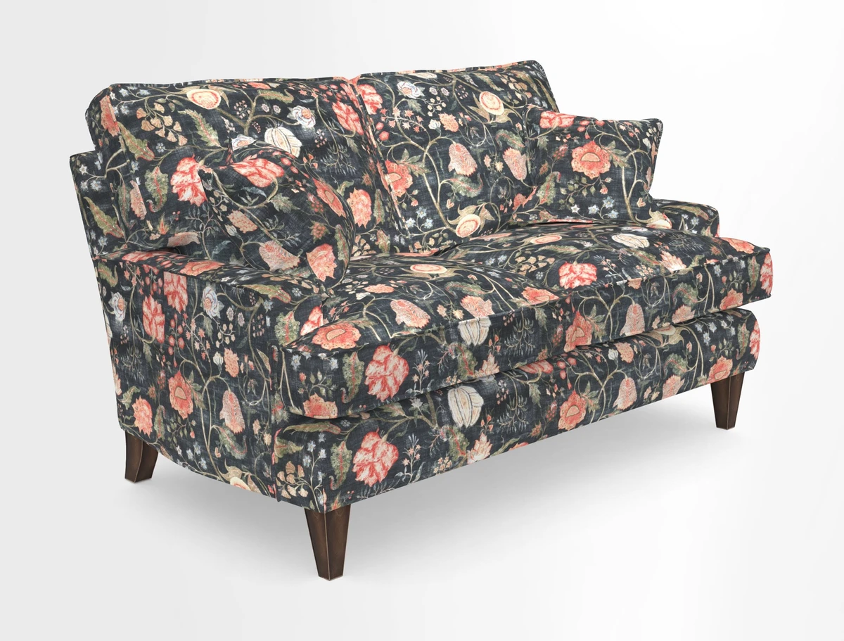Ingleborough 2 Seater Sofa in Warwick Edinburgh Henna Rugs supplied by Rugs of Petworth