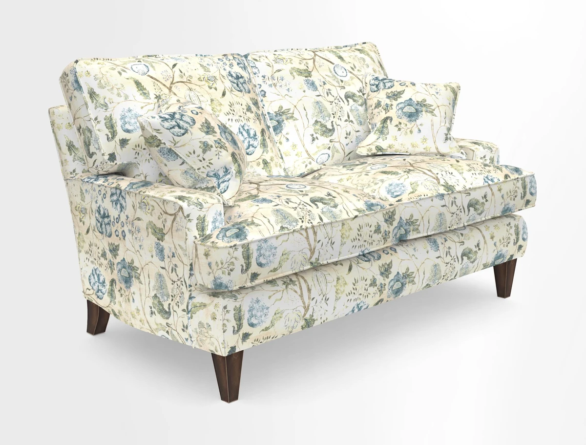 Ingleborough 2 Seater Sofa in Warwick Edinburgh Henna Rugs supplied by Rugs of Petworth