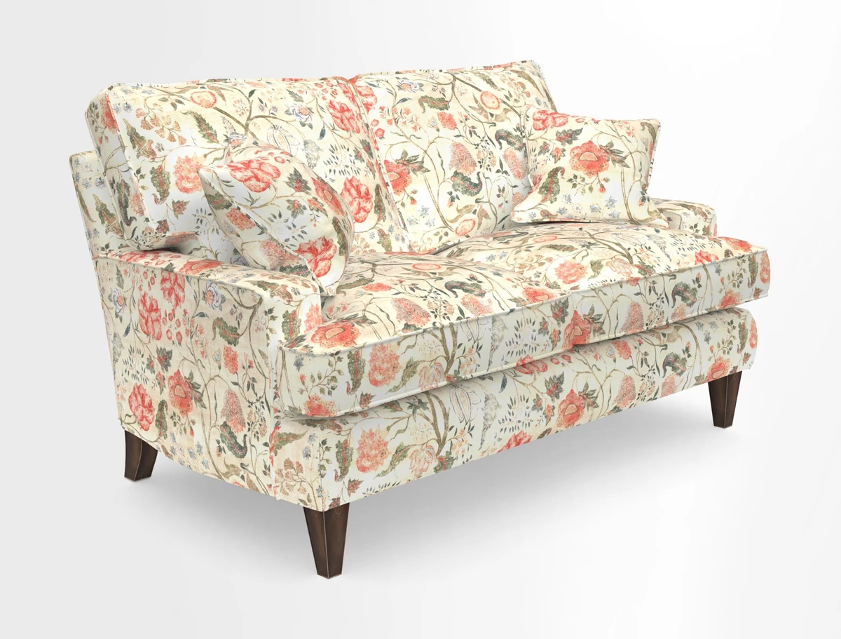 Ingleborough 2 Seater Sofa in Warwick Edinburgh Henna Rugs supplied by Rugs of Petworth