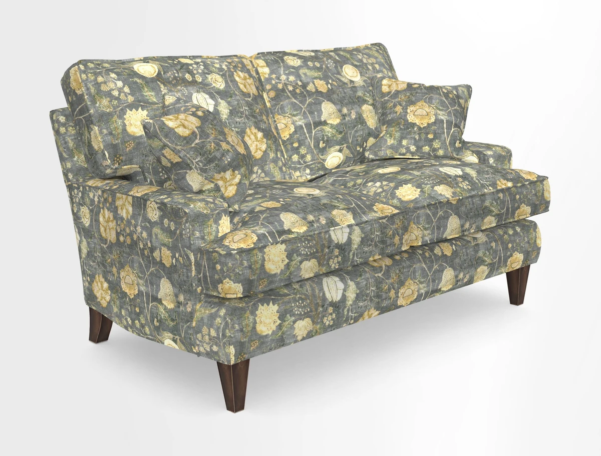 Ingleborough 2 Seater Sofa in Warwick Edinburgh Henna Rugs supplied by Rugs of Petworth