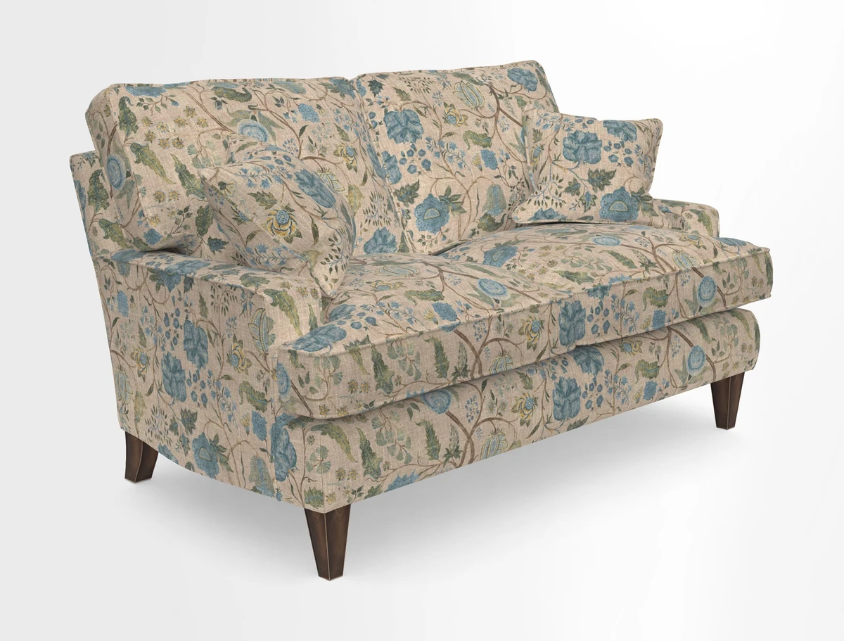 Ingleborough 2 Seater Sofa in Warwick Edinburgh Henna Rugs supplied by Rugs of Petworth