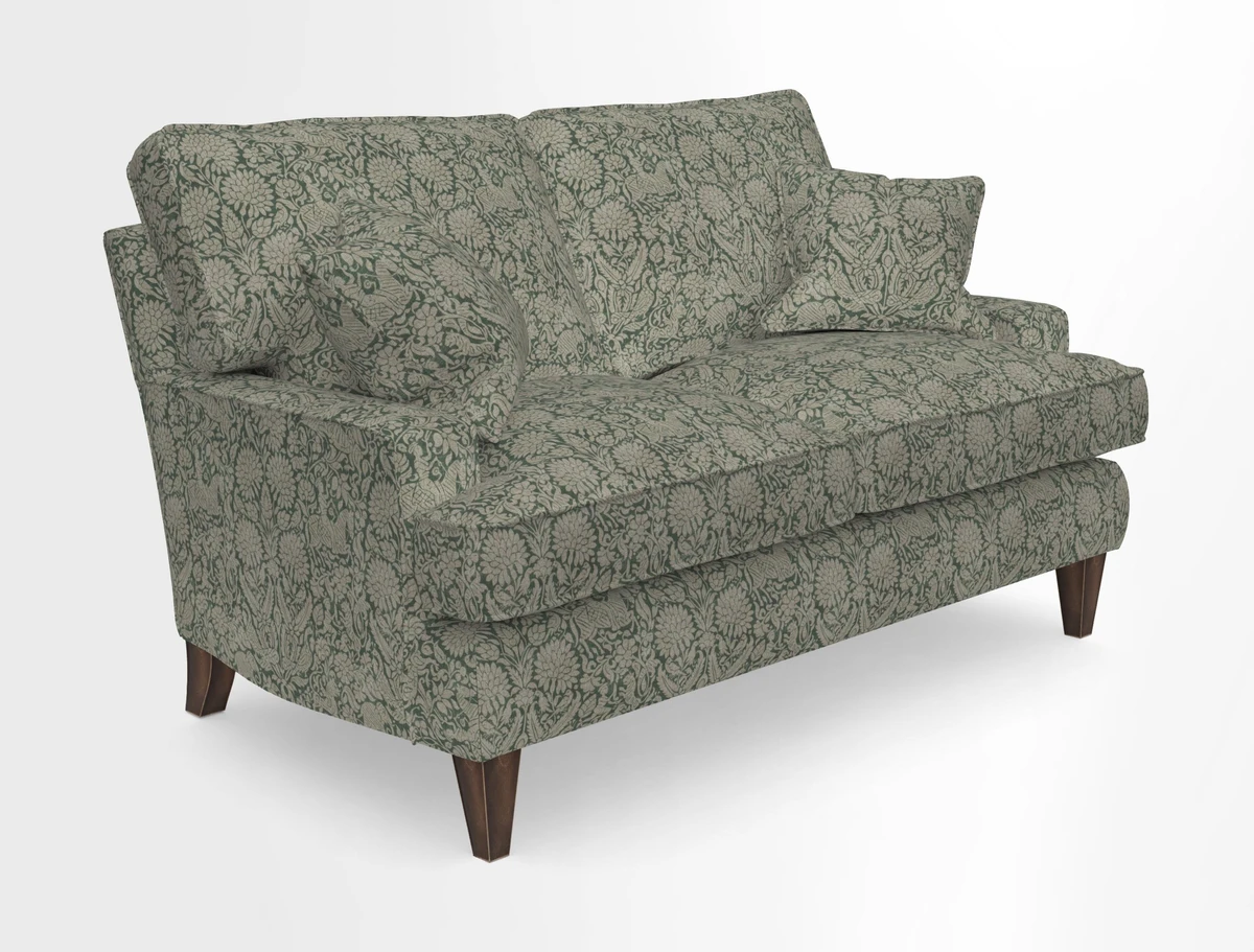 Ingleborough 2 Seater Sofa in Warwick Edinburgh Henna Rugs supplied by Rugs of Petworth