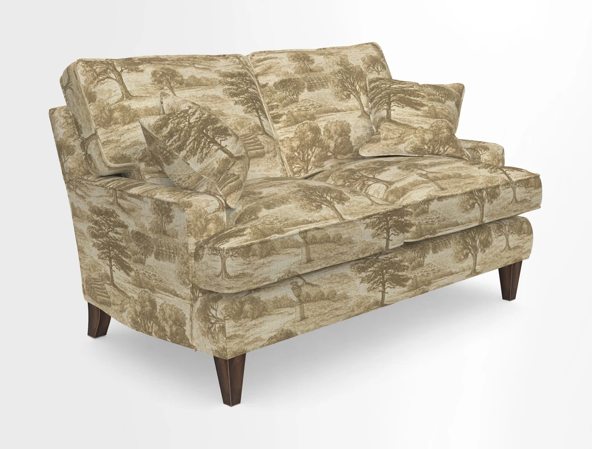 Ingleborough 2 Seater Sofa in Warwick Edinburgh Henna Rugs supplied by Rugs of Petworth