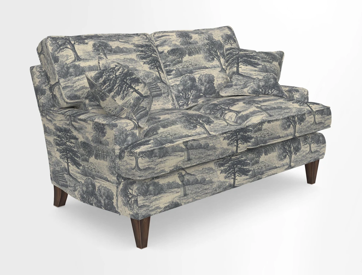 Ingleborough 2 Seater Sofa in Warwick Edinburgh Henna Rugs supplied by Rugs of Petworth