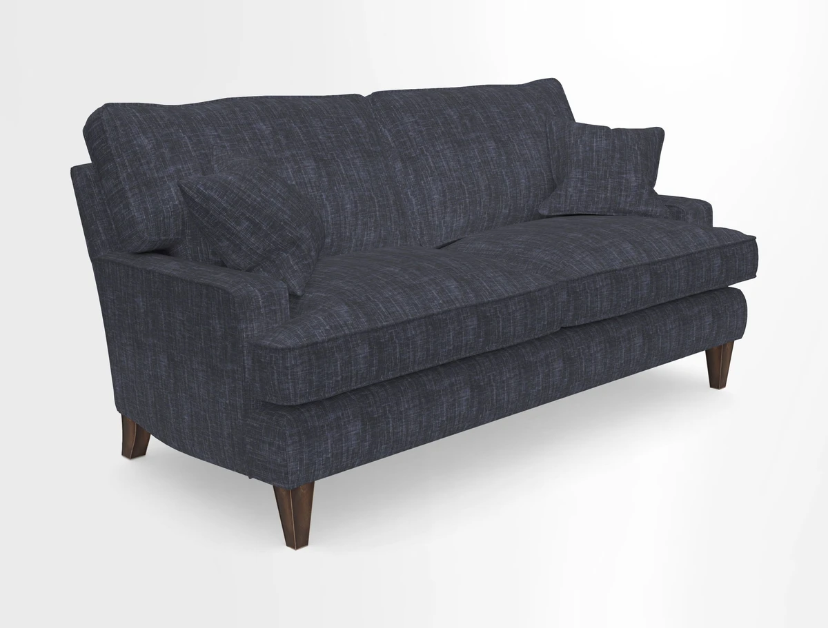 Ingleborough 3 Seater Sofa in Warwick Edinburgh Henna Rugs supplied by Rugs of Petworth