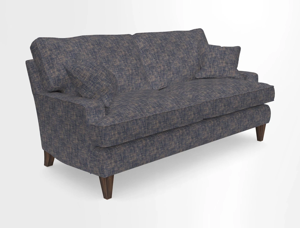 Ingleborough 3 Seater Sofa in Warwick Edinburgh Henna Rugs supplied by Rugs of Petworth