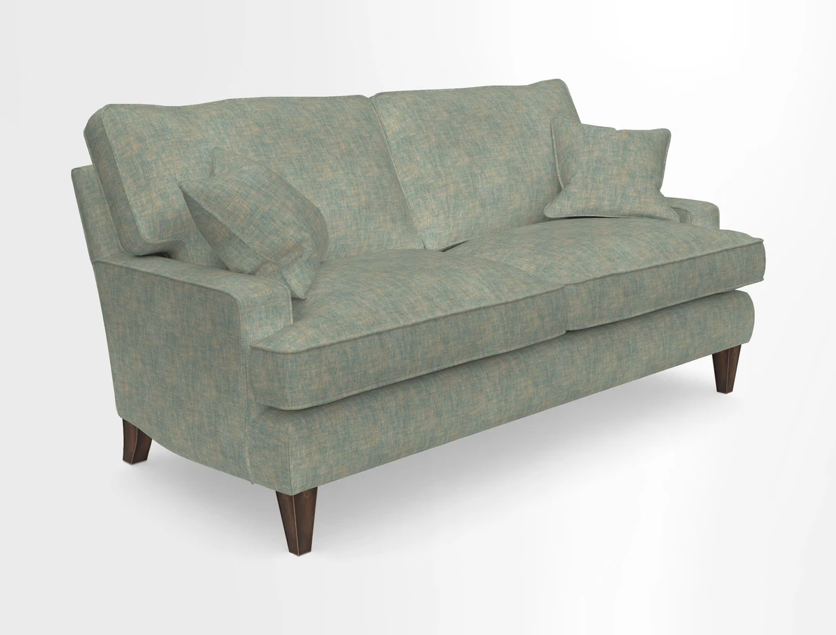 Ingleborough 3 Seater Sofa in Warwick Edinburgh Henna Rugs supplied by Rugs of Petworth