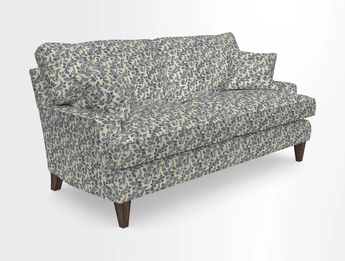 Ingleborough 3 Seater Sofa in Warwick Edinburgh Henna Rugs supplied by Rugs of Petworth