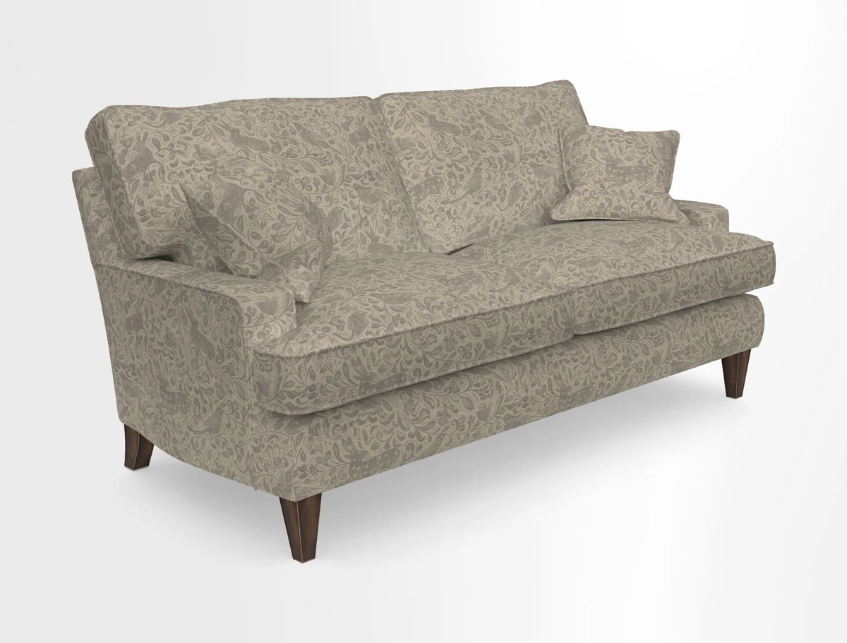 Ingleborough 3 Seater Sofa in Warwick Edinburgh Henna Rugs supplied by Rugs of Petworth