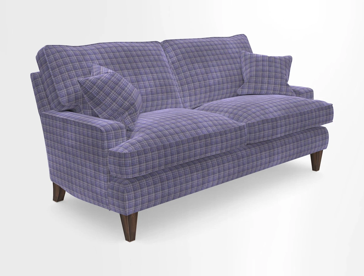Ingleborough 3 Seater Sofa in Warwick Edinburgh Henna Rugs supplied by Rugs of Petworth