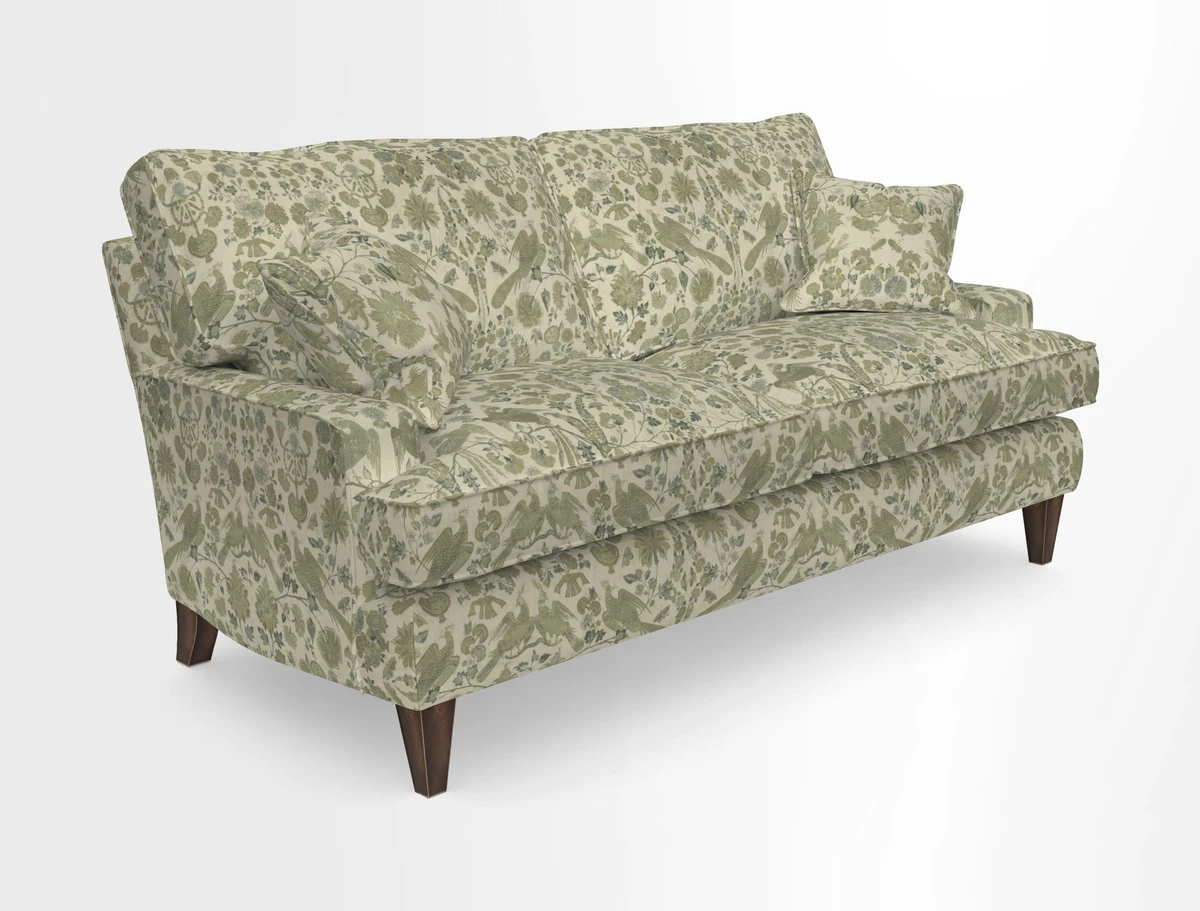 Ingleborough 3 Seater Sofa in Warwick Edinburgh Henna Rugs supplied by Rugs of Petworth