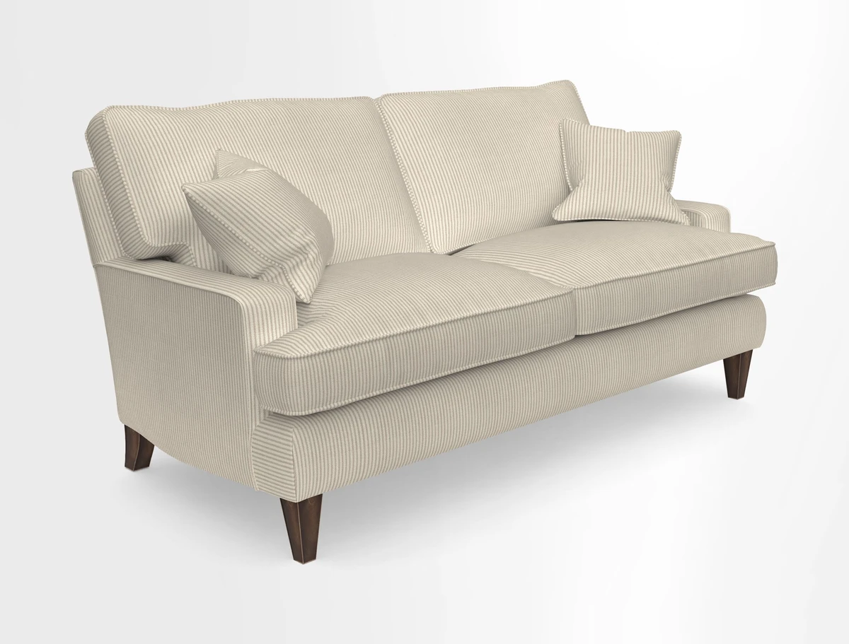 Ingleborough 3 Seater Sofa in Warwick Edinburgh Henna Rugs supplied by Rugs of Petworth