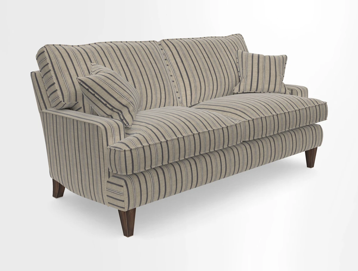 Ingleborough 3 Seater Sofa in Warwick Edinburgh Henna Rugs supplied by Rugs of Petworth