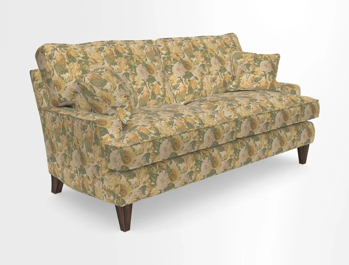 Ingleborough 3 Seater Sofa in Warwick Edinburgh Henna Rugs supplied by Rugs of Petworth