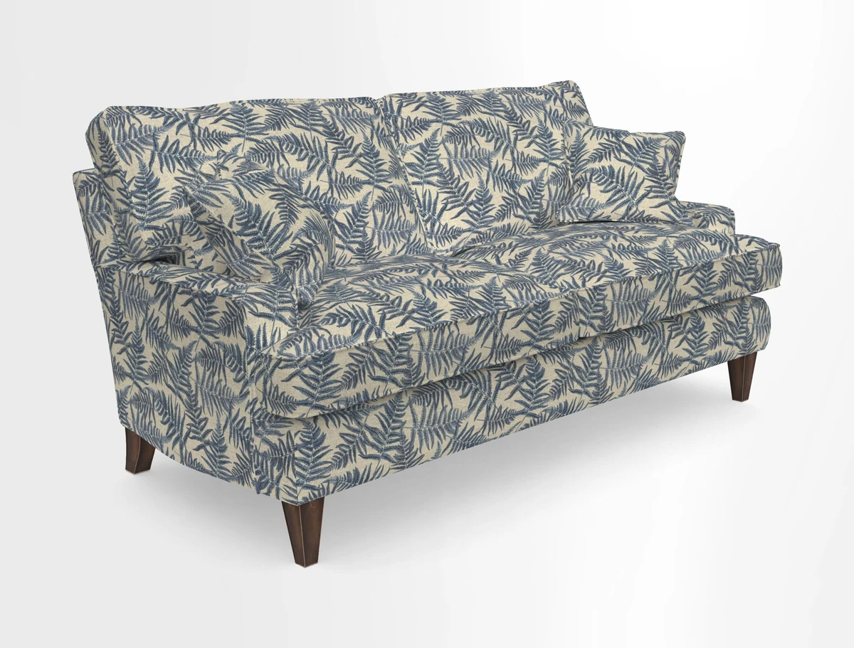 Ingleborough 3 Seater Sofa in Warwick Edinburgh Henna Rugs supplied by Rugs of Petworth