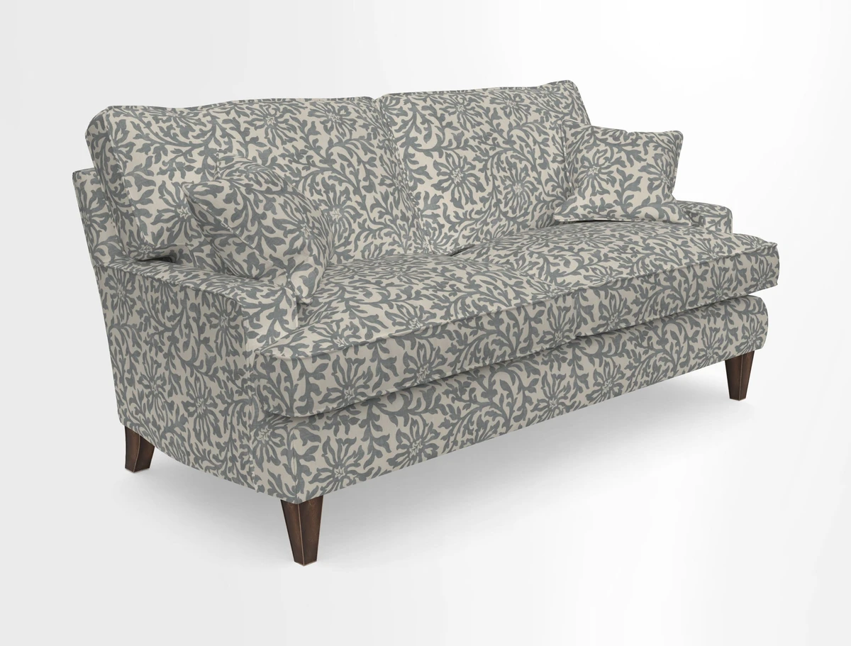 Ingleborough 3 Seater Sofa in Warwick Edinburgh Henna Rugs supplied by Rugs of Petworth