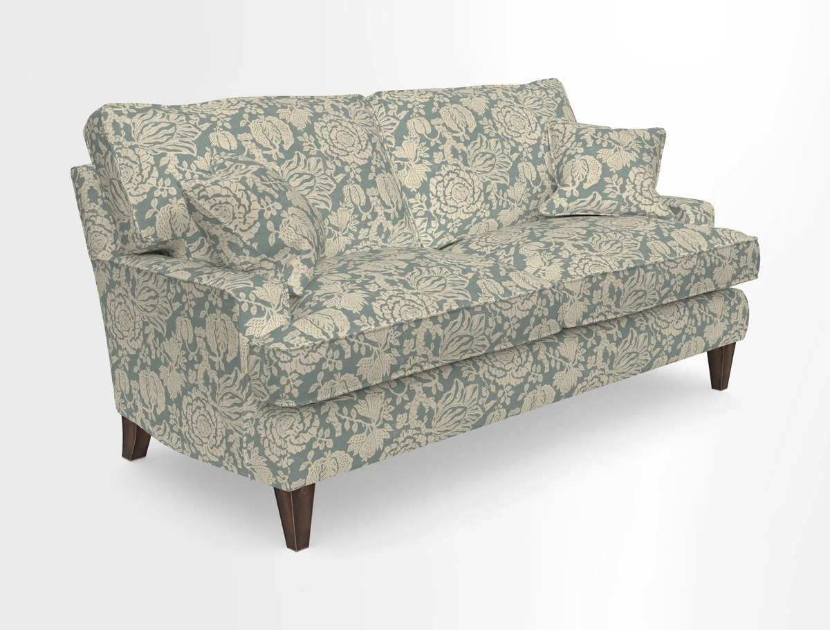 Ingleborough 3 Seater Sofa in Warwick Edinburgh Henna Rugs supplied by Rugs of Petworth