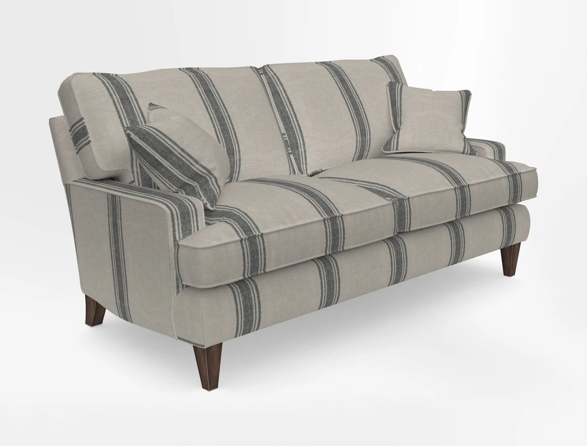 Ingleborough 3 Seater Sofa in Warwick Edinburgh Henna Rugs supplied by Rugs of Petworth