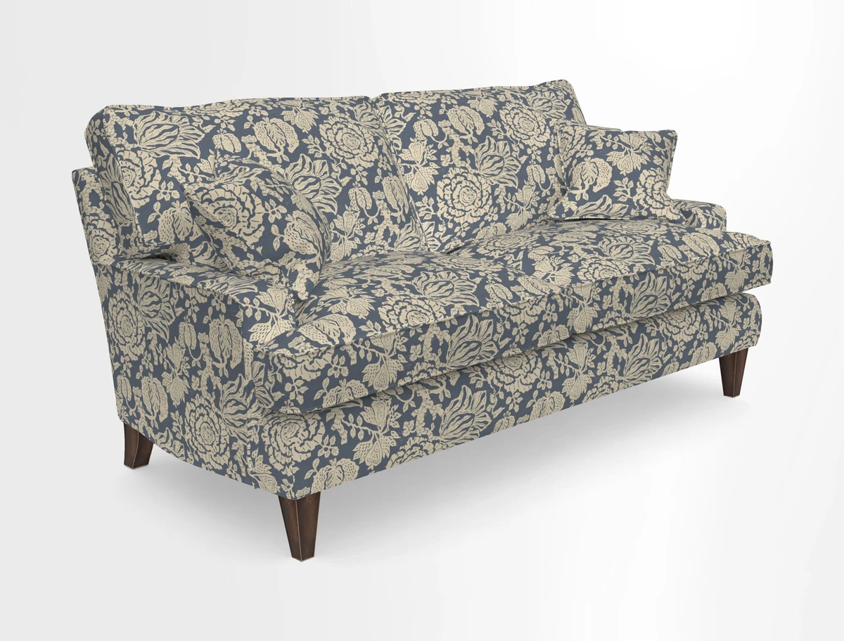 Ingleborough 3 Seater Sofa in Warwick Edinburgh Henna Rugs supplied by Rugs of Petworth