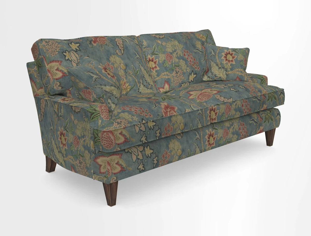 Ingleborough 3 Seater Sofa in Warwick Edinburgh Henna Rugs supplied by Rugs of Petworth