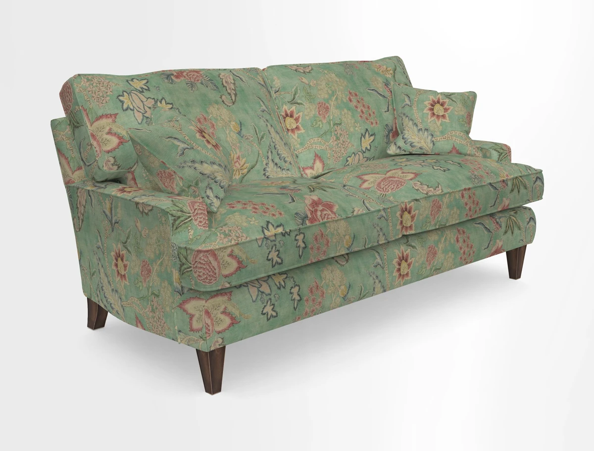 Ingleborough 3 Seater Sofa in Warwick Edinburgh Henna Rugs supplied by Rugs of Petworth