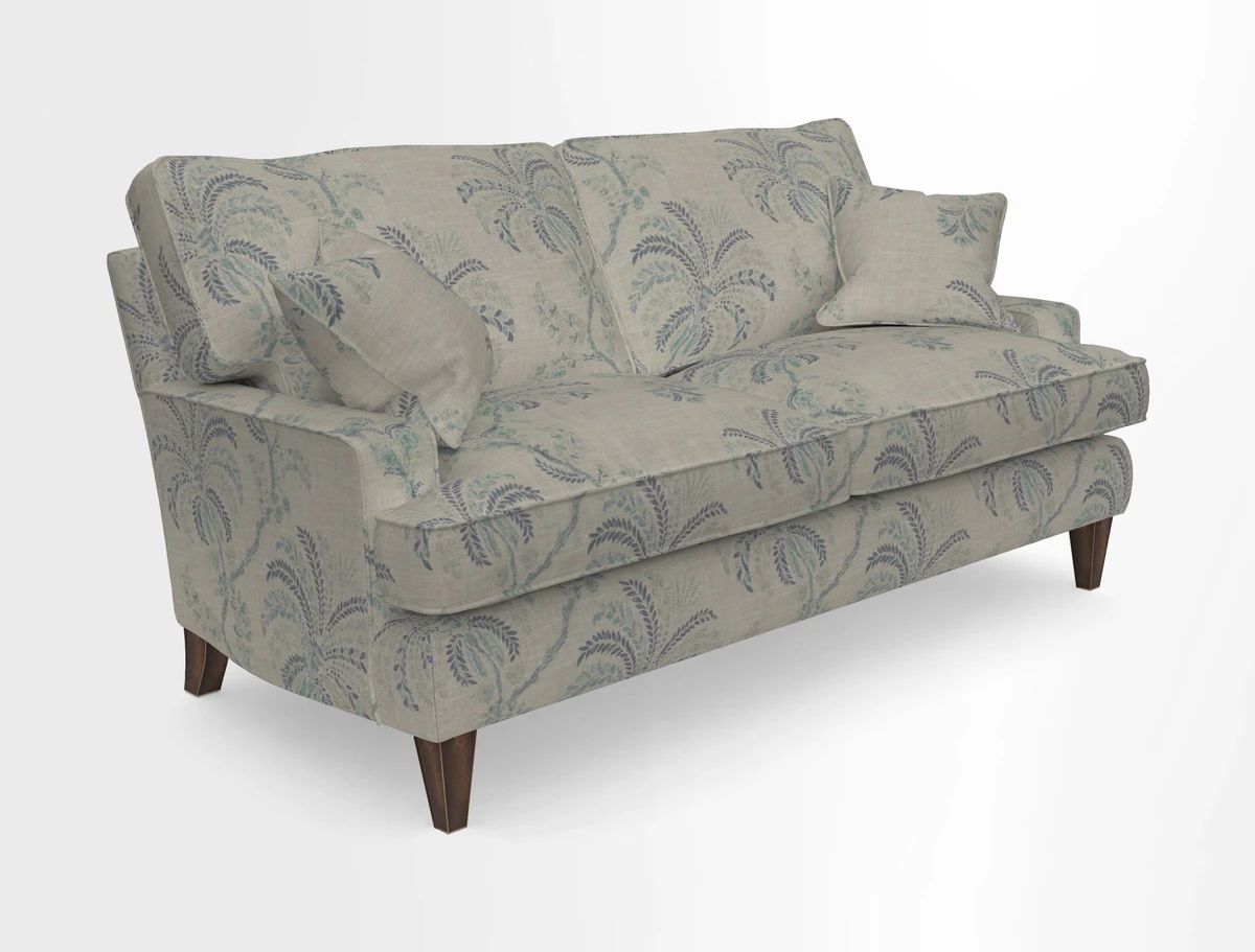 Ingleborough 3 Seater Sofa in Warwick Edinburgh Henna Rugs supplied by Rugs of Petworth